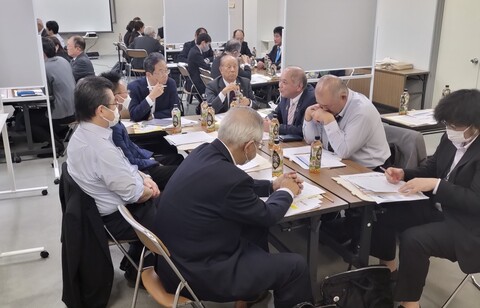 笠松町商工会 意見交換会の様子